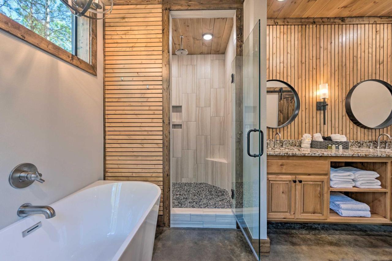 Broken Bow Lazy Dog Lodge With Hot Tub, Pool Table Exteriör bild