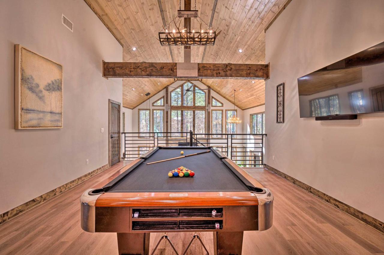 Broken Bow Lazy Dog Lodge With Hot Tub, Pool Table Exteriör bild